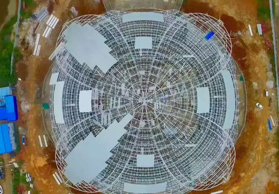 延安体育馆网架